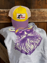 Thumbnail for Minnesota football Heather Grey hoodie