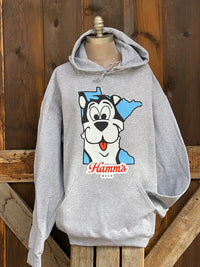 Thumbnail for Hamm's Land of Sky Blue Waters Hoodie- Heather Grey