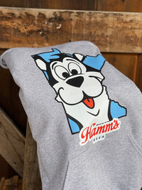 Thumbnail for Hamm's Land of Sky Blue Waters Hoodie- Heather Grey