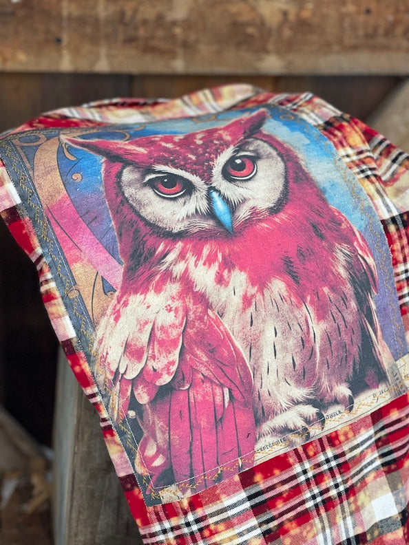 Twilight Muse Art Flannel- Chili Pepper Plaid