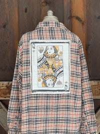 Thumbnail for Queen of Hearts Heavyweight Flannel
