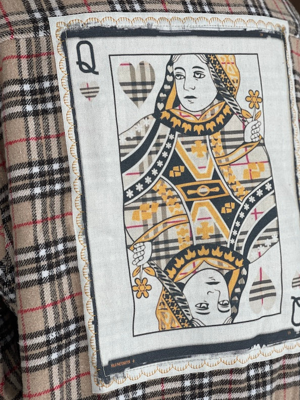 Queen of Hearts Heavyweight Flannel
