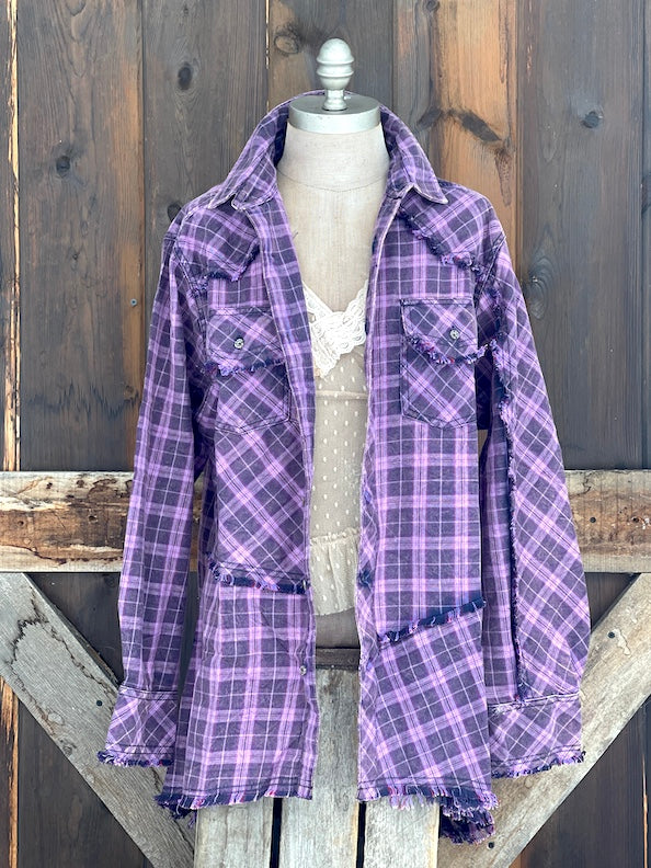 AMV Signature Flannel- HYACINTH