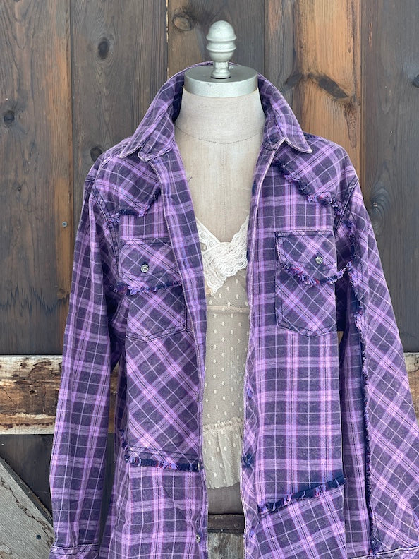 AMV Signature Flannel- HYACINTH