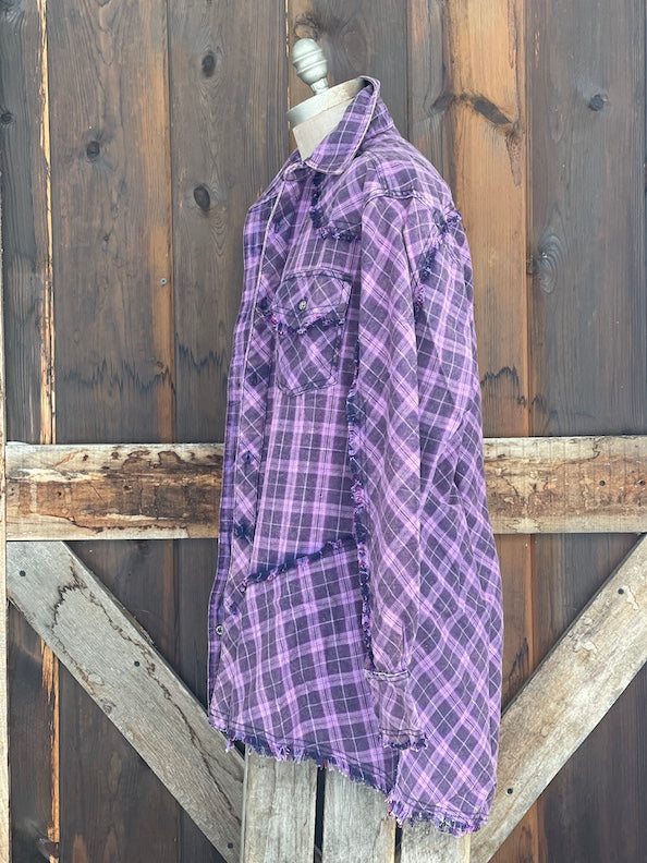 AMV Signature Flannel- HYACINTH