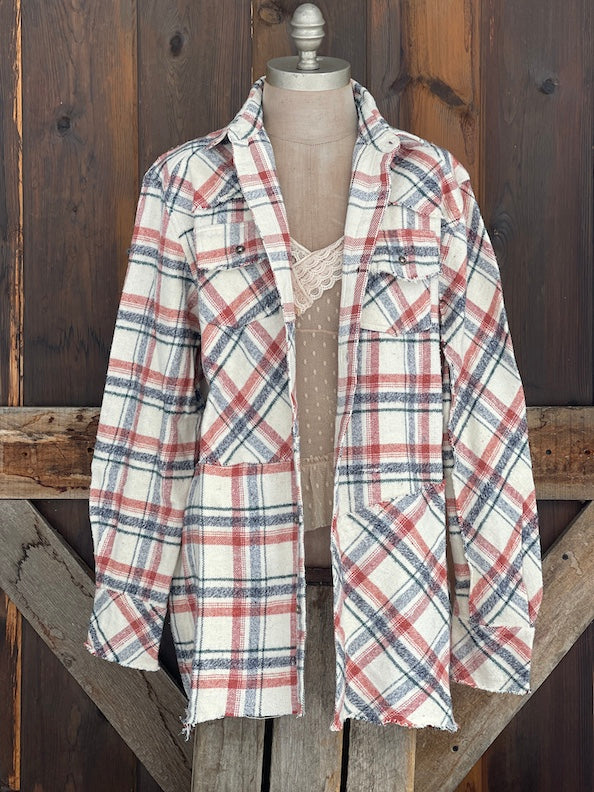 AMV Signature Flannel- On Wings Dreams Take Flight