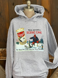 Thumbnail for Schmidt SCENIC CAN SERIES Hoodie- Heather Grey