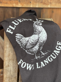 Thumbnail for Fluent in Fowl Language Tee- Classic Black