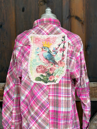 Thumbnail for AMV Signature Flannel- MY HEART IS IN THE GARDEN