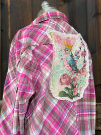 Thumbnail for AMV Signature Flannel- MY HEART IS IN THE GARDEN