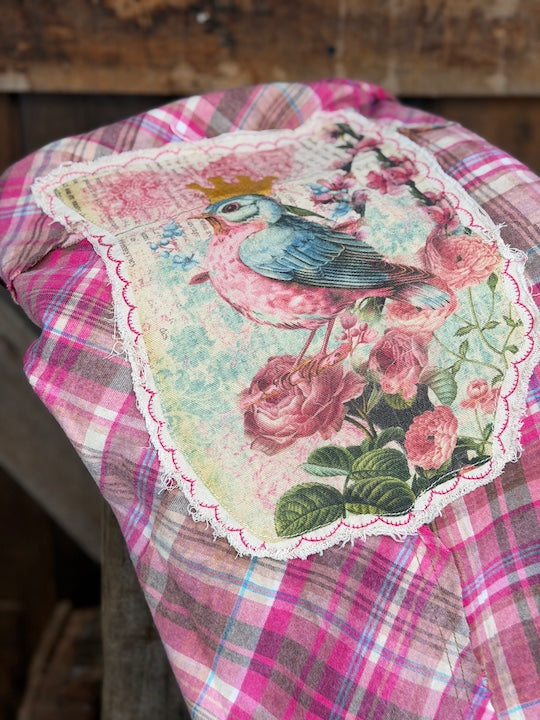 AMV Signature Flannel- MY HEART IS IN THE GARDEN