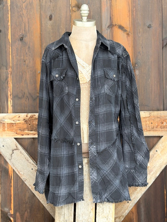 AMV Signature Flannel- MIDNIGHT SKY