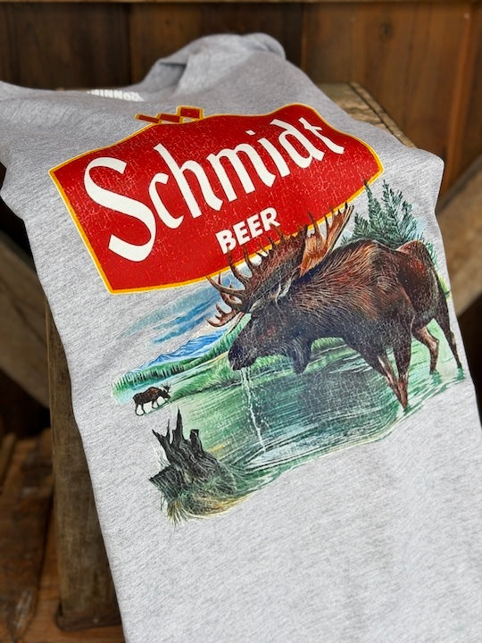 Schmidt MOOSE Tee- Heather Grey