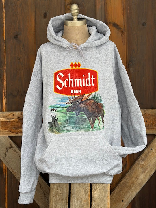 Schmidt MOOSE Hoodie- Heather Grey