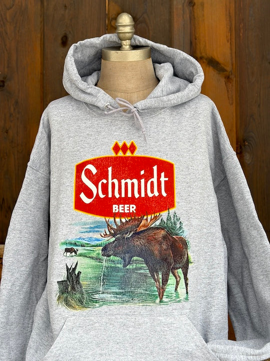 Schmidt MOOSE Hoodie- Heather Grey