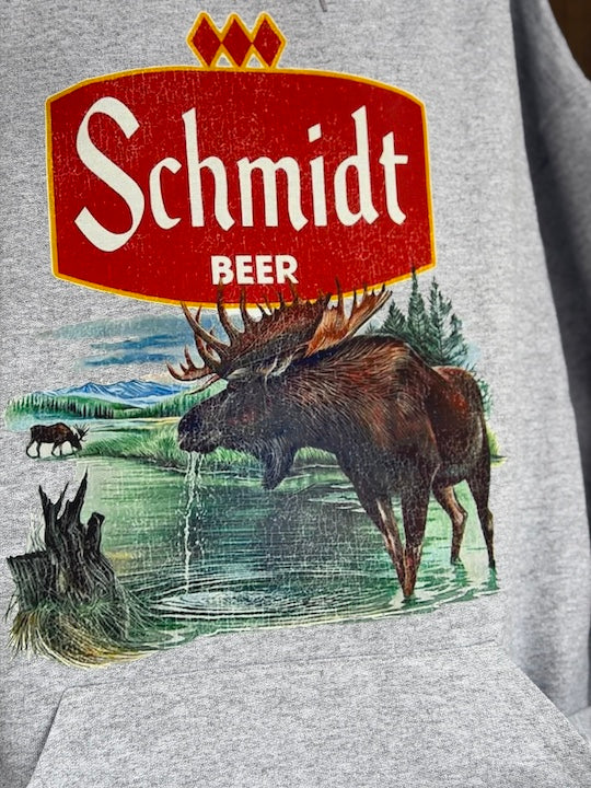Schmidt MOOSE Hoodie- Heather Grey