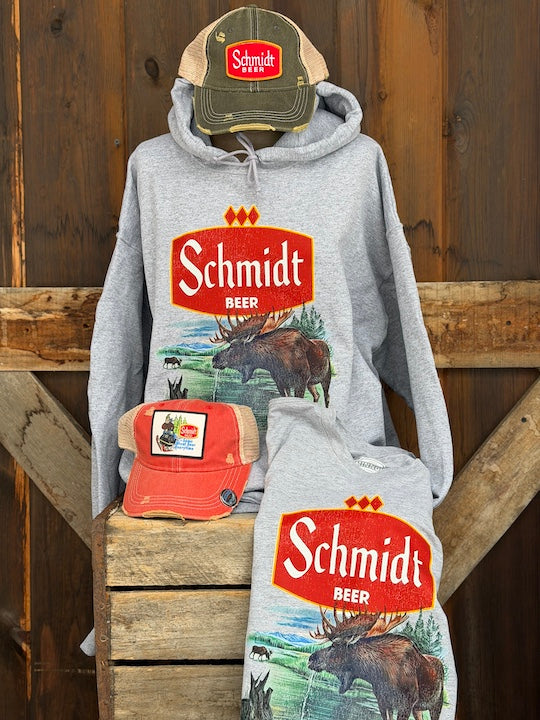 Schmidt MOOSE Tee- Heather Grey