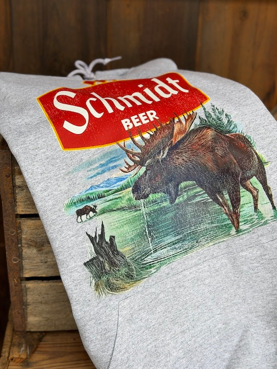 Schmidt MOOSE Hoodie- Heather Grey
