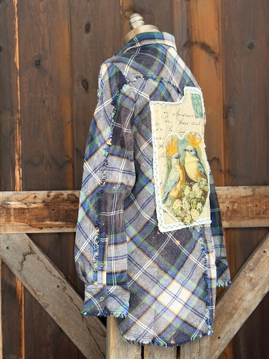 AMV Signature Flannel- ONCE UPON A WING