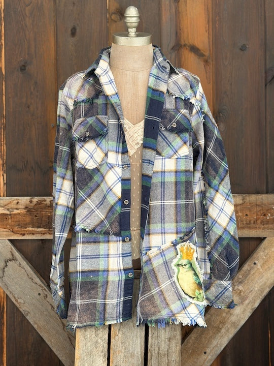 AMV Signature Flannel- SKY DANCER