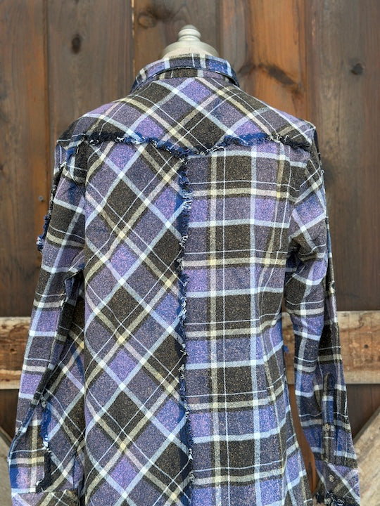 AMV Signature Flannel- PURPLE REIGN