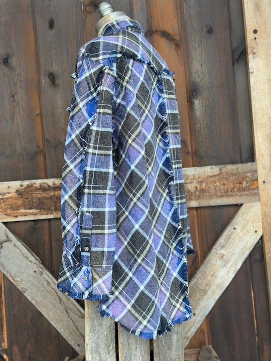 AMV Signature Flannel- PURPLE REIGN