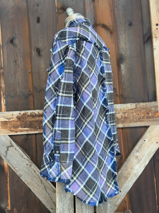 AMV Signature Flannel- PURPLE REIGN
