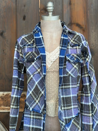 Thumbnail for AMV Signature Flannel- PURPLE REIGN