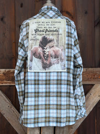 Thumbnail for Ghost Friends Art Flannel