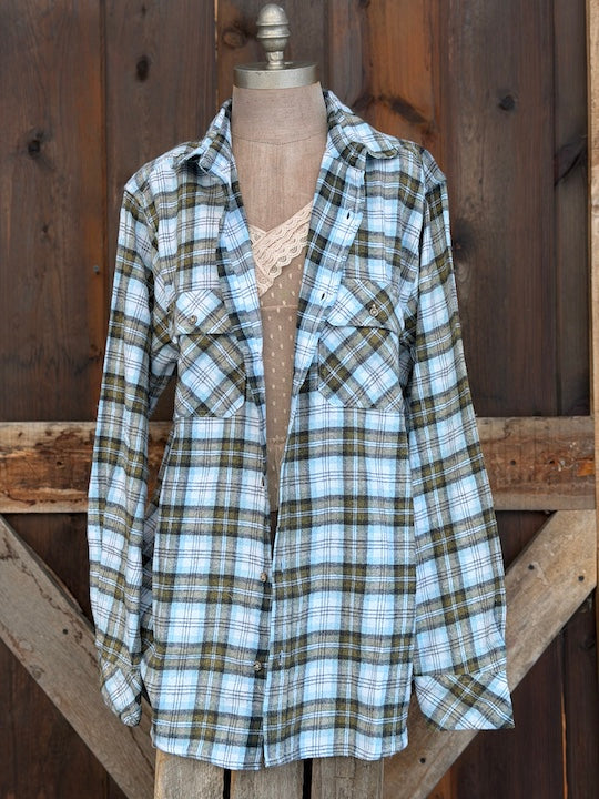 Ghost Friends Art Flannel