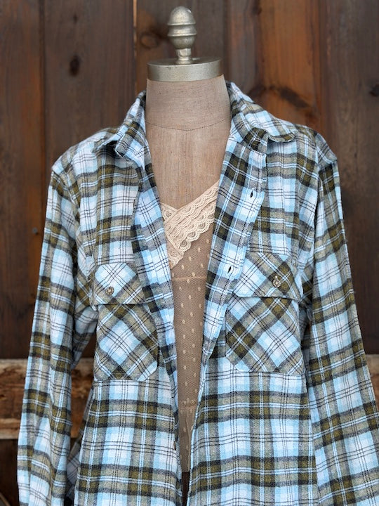 Ghost Friends Art Flannel