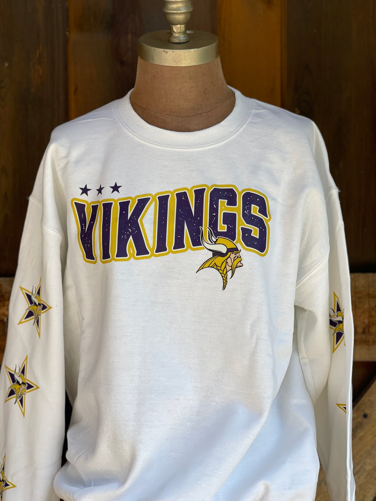 Minnesota vikings vintage sweatshirt outlet