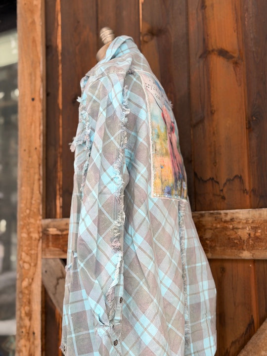 AMV Signature Flannel- HIGHLAND FIRST FROST