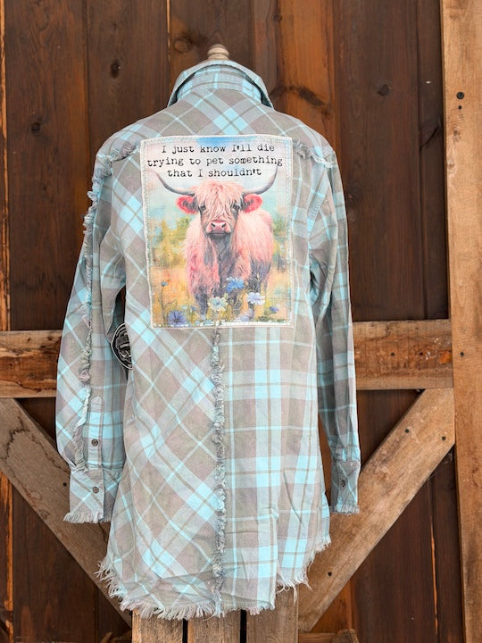 AMV Signature Flannel- HIGHLAND FIRST FROST