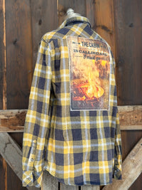 Thumbnail for The Cabin is Calling and I Must Go Art Flannel