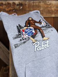 Thumbnail for Pabst BIGFOOT Hoodie- Heather Grey