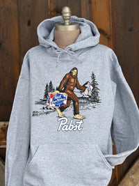 Thumbnail for Pabst BIGFOOT Hoodie- Heather Grey