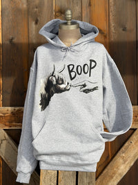Thumbnail for Henry The Highland Cow BOOP Hoodie- Heather Grey