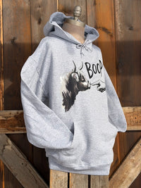 Thumbnail for Henry The Highland Cow BOOP Hoodie- Heather Grey