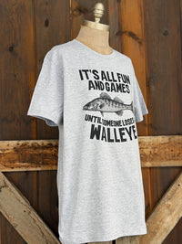 Thumbnail for FUN & GAMES Tee- Heather Grey