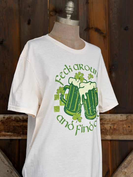 St. Patricks Day Tee- Sweet Cream