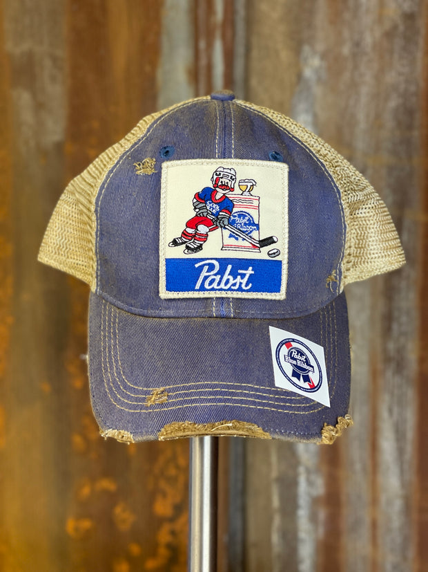 Pabst Blue Ribbon Hockey hats