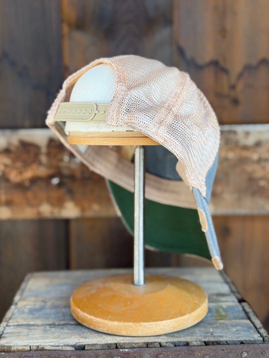Lone Star Beer Armadillo Logo Hat- Distressed Sky Blue