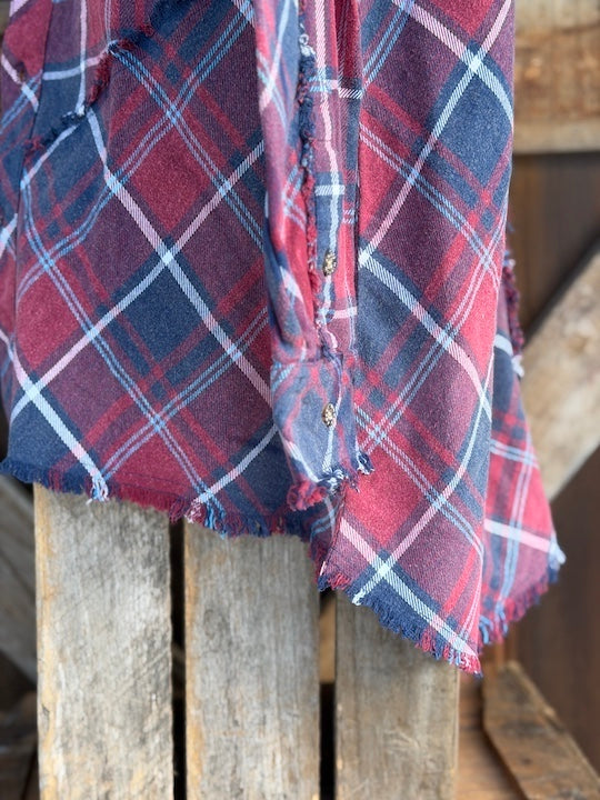 AMV Signature Flannel- Artisan Edition ROYAL SONGBIRD