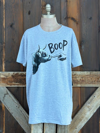 Thumbnail for Henry The Highland Cow BOOP Tee- Heather Grey
