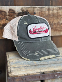 Thumbnail for Leinenkugel Retro Logo Hat- Distressed Black