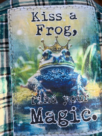 Thumbnail for Kiss A Frog Art Flannel