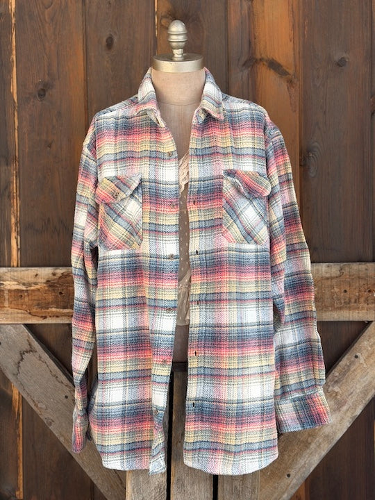 HEAVYWEIGHT Blank Flannel- MAGNOLIA