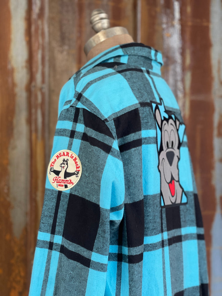 Hamm's Beer Flannel