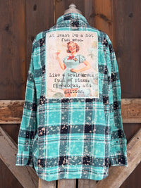 Thumbnail for A Fun Hot Mess Art Flannel